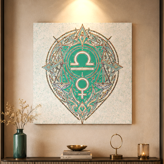 Canvas Fine Art Libra Geométrico