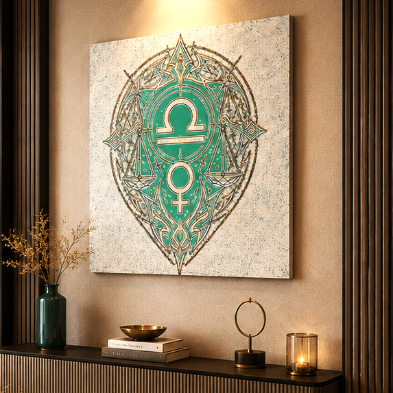 Canvas Fine Art Libra Geométrico