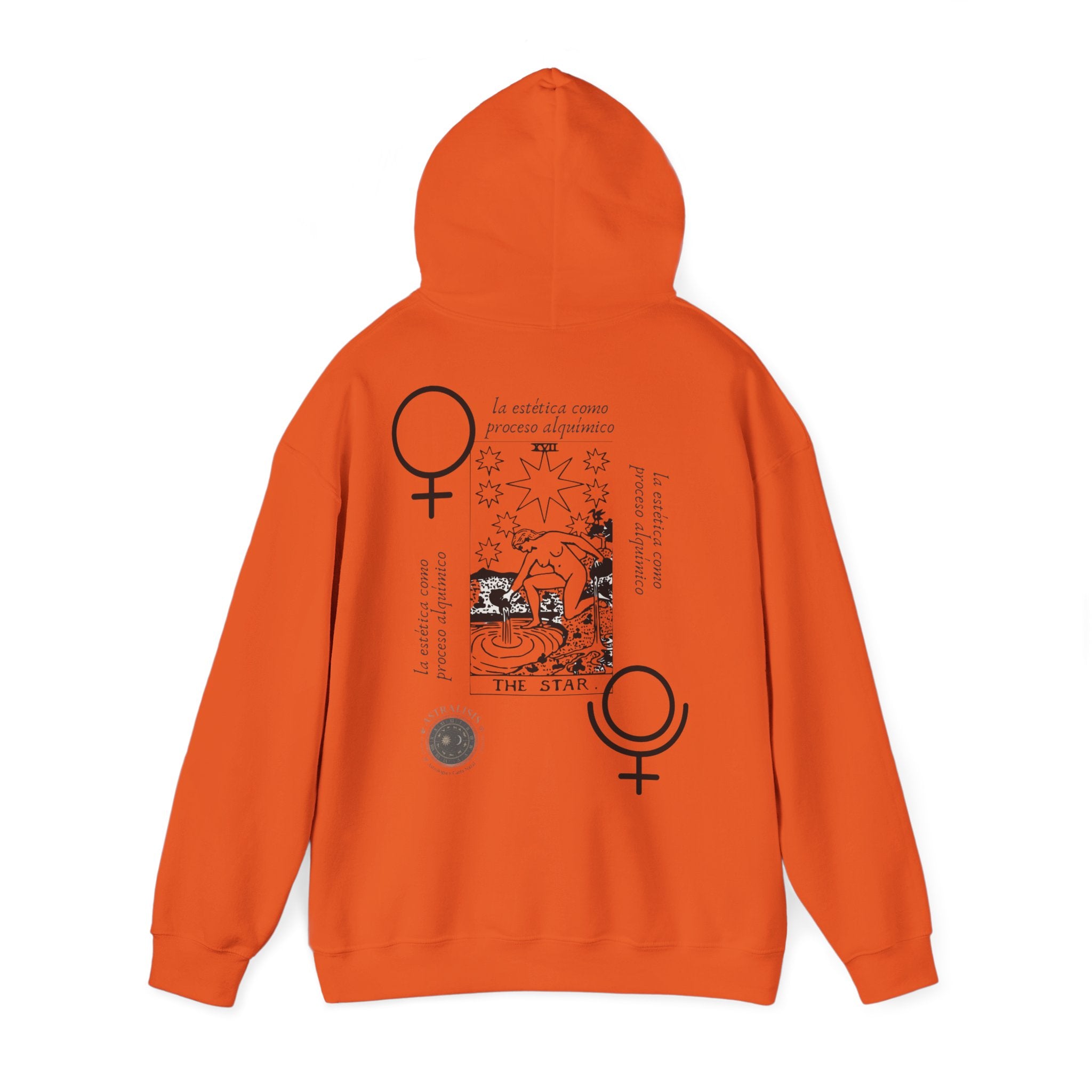Sudadera Tarot La Estrella – Diseño Gráfico Astrálisis