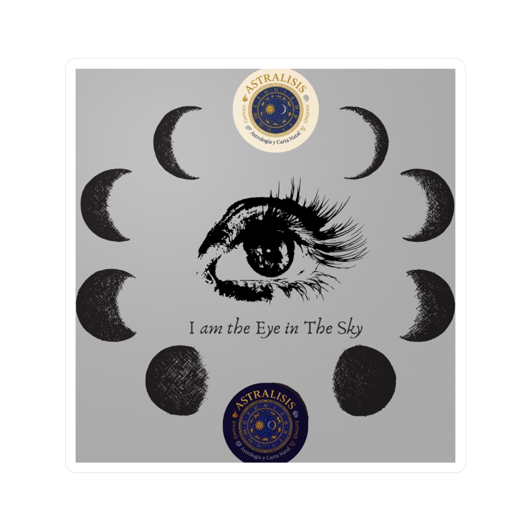 Sticker I am The Eye in The Sky