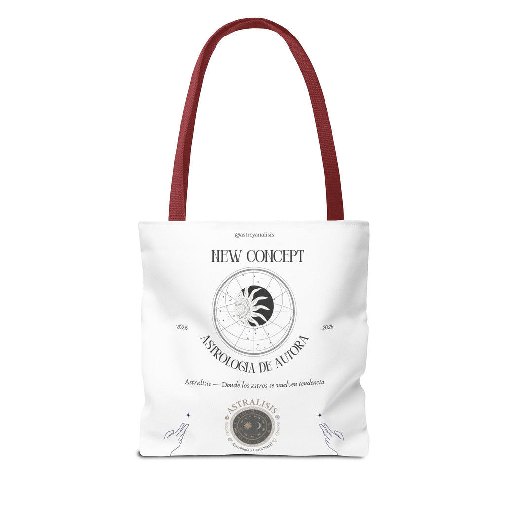 .Astrología de Autora Tote Bag — New Concept Astrology Canvas Tote