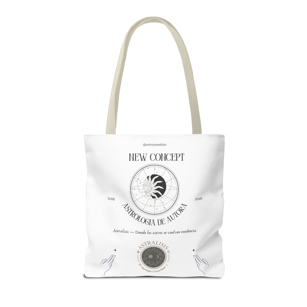 .Astrología de Autora Tote Bag — New Concept Astrology Canvas Tote