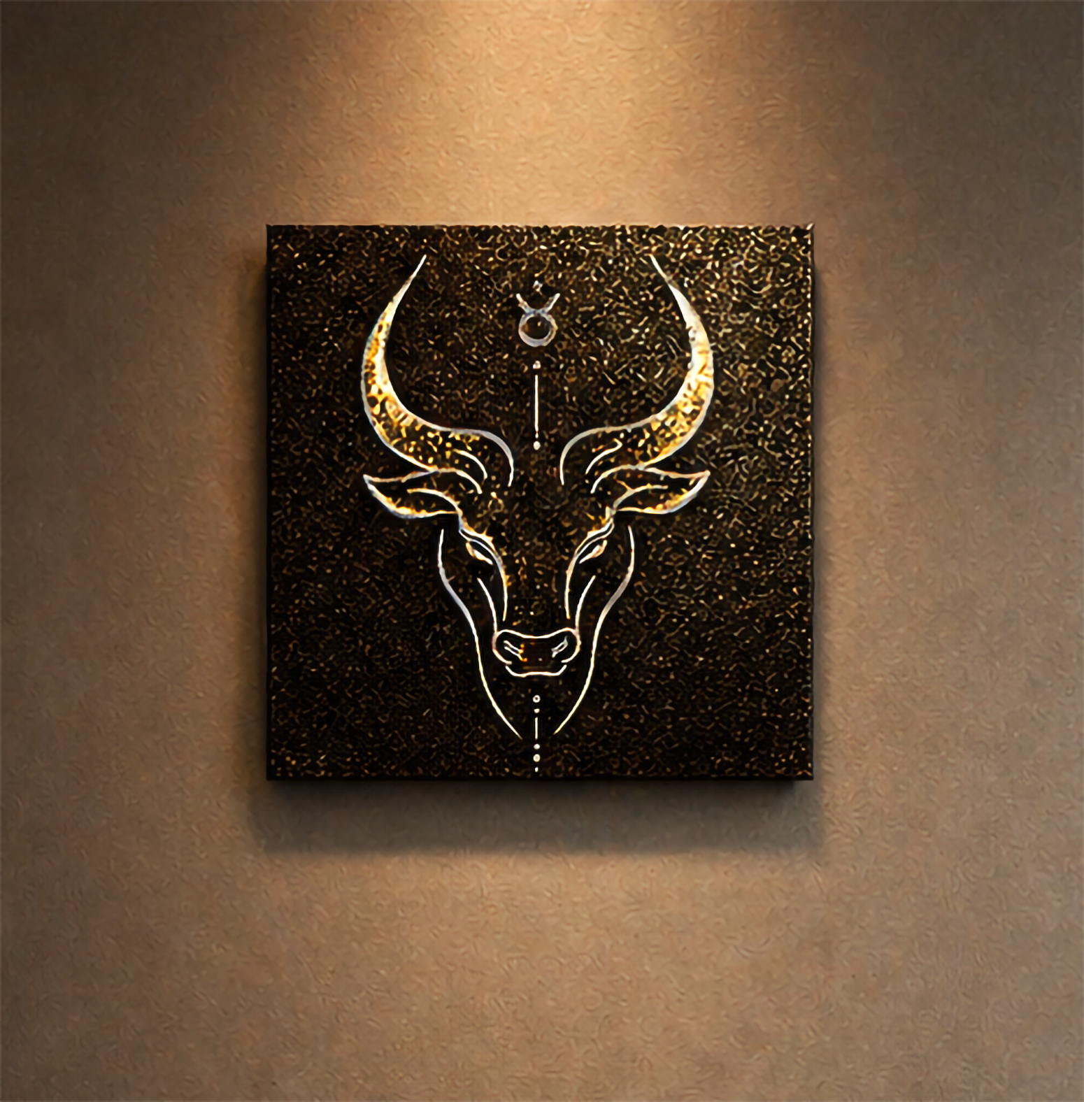 Póster Tauro Fine Art – Fuerza y Elegancia Zodiacal