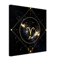 Wall art Aries inspirado en astrología simbólica moderna