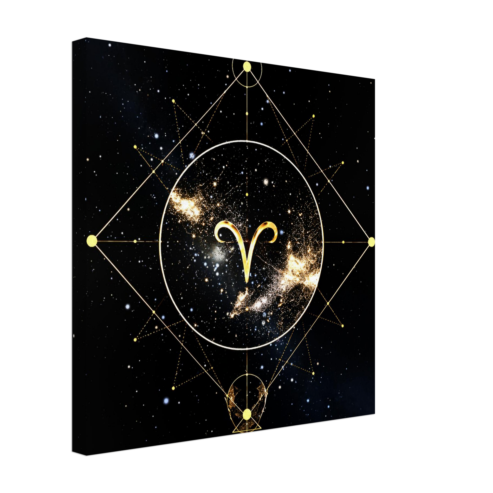 Wall art Aries inspirado en astrología simbólica moderna