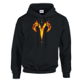 Sudadera negra Aries estilo urbano moderno
