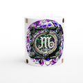 Taza cerámica Virgo diseño Astrálisis astrología zodiacal