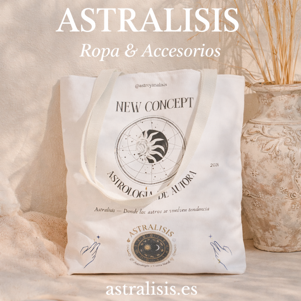 .Astrología de Autora Tote Bag — New Concept Astrology Canvas Tote