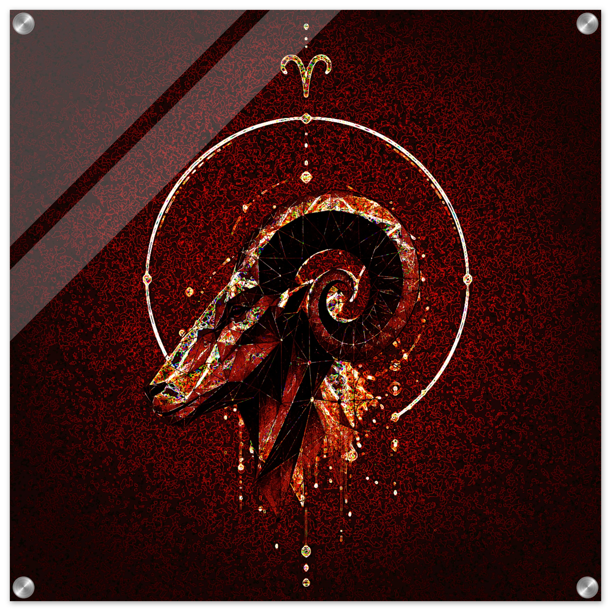 Decoración mural Aries estilo contemporáneo premium